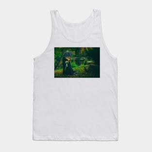 Gothic Bride and Groom Tank Top